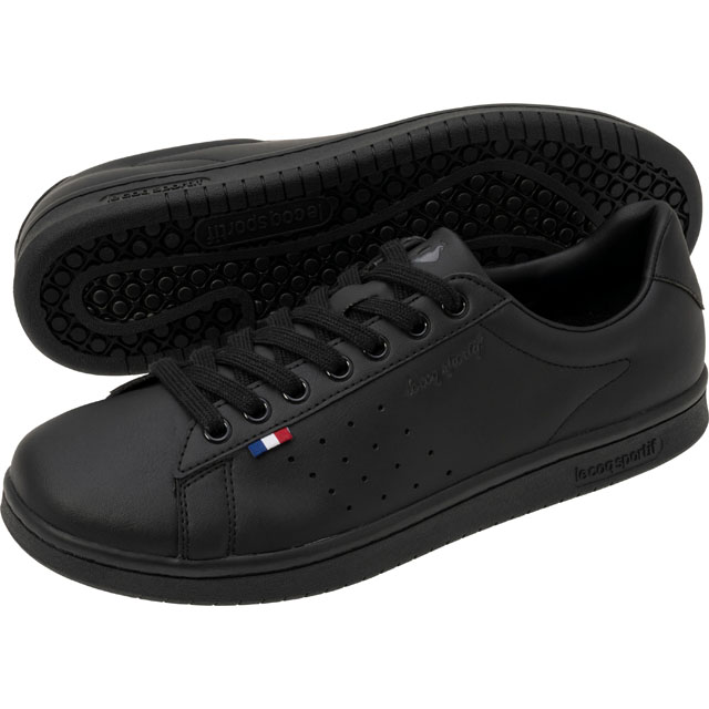 ラ ローラン SL ブラック オフィスカジュアルスニーカー