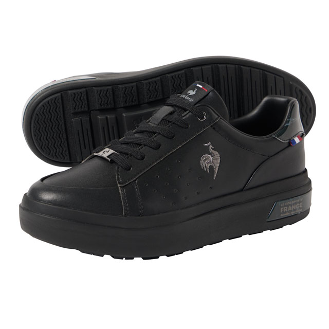 LCS セーヴル PF Ⅱ ブラック/ブラック オフィスカジュアルスニーカー