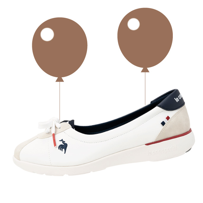 毎日でも履きたくなるふわっと軽い履き心地 スニーカーパンプス