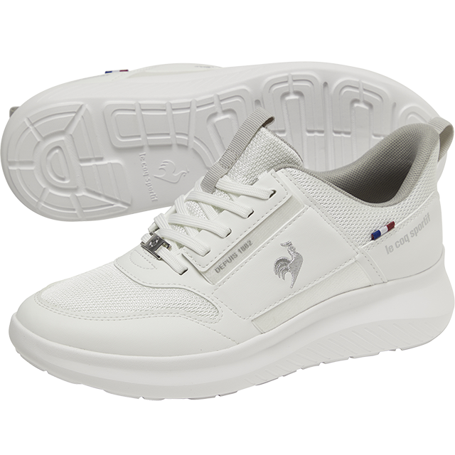 LCS マルヌ 手を使わずに履けるルコックのレディーススニーカー　さっと履けるネクステップ