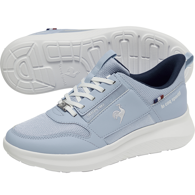 LCS マルヌ 手を使わずに履けるルコックのレディーススニーカー　さっと履けるネクステップ