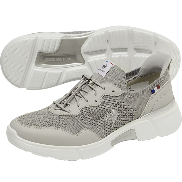 LCS ロワール 手を使わずに履けるルコックのレディーススニーカー　さっと履けるネクステップ