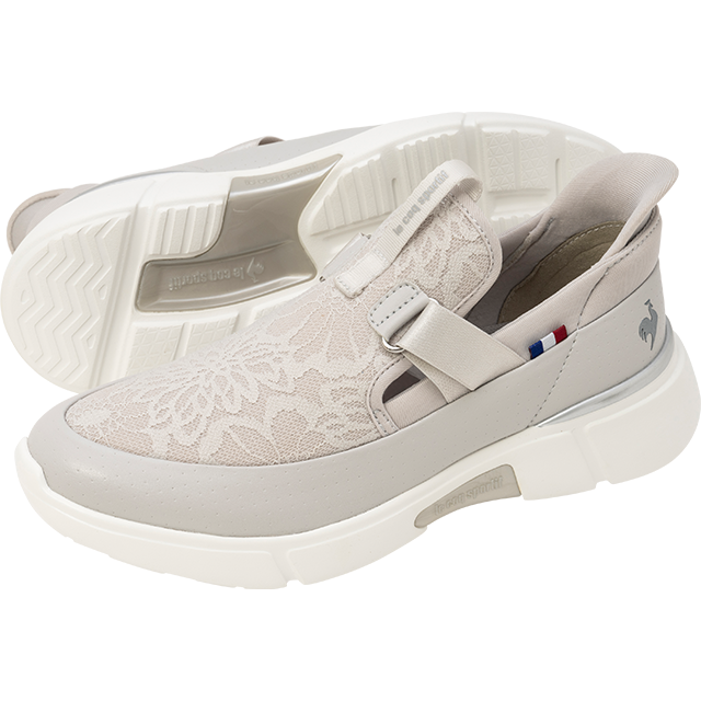 LCS ロワール SP LC SI 手を使わずに履けるルコックのレディーススニーカー　さっと履けるネクステップ