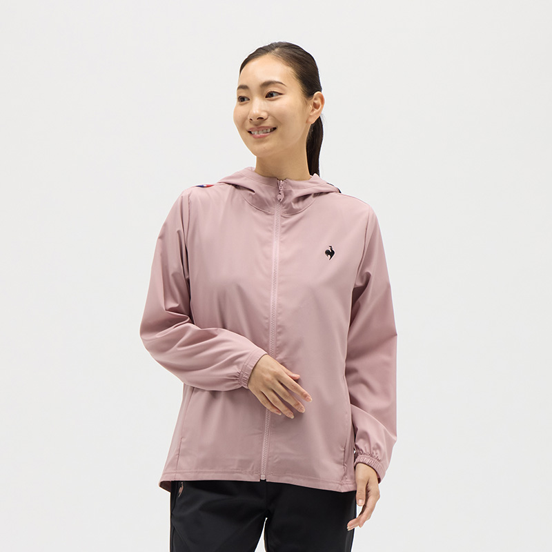 ランニングウェア　レディース　おすすめアイテム LCS エッセンシャル クロスジャケット_レディース ウォーキングジャケット