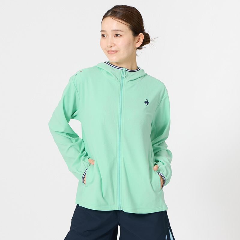 ランニングウェア　レディース　おすすめアイテム ヘランカUVカットシャツパーカー_レディース ウォーキングジャケット