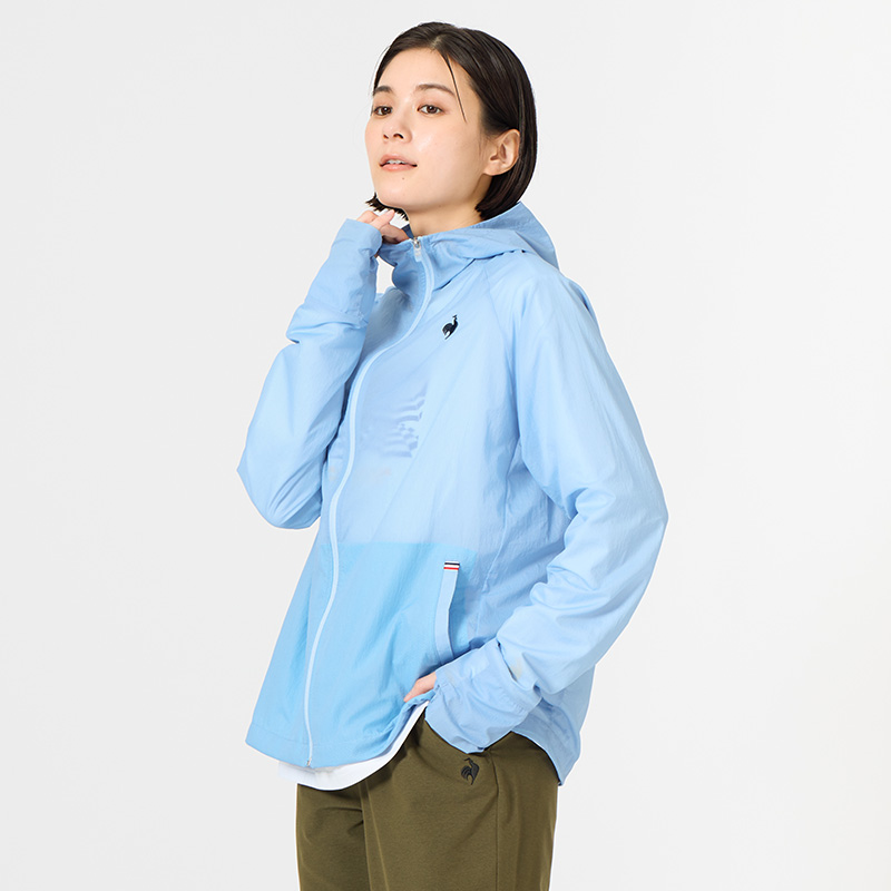 ランニングウェア　レディース　おすすめアイテム ポケッタブルUVカットウィンドジャケット_レディース ウォーキングジャケット