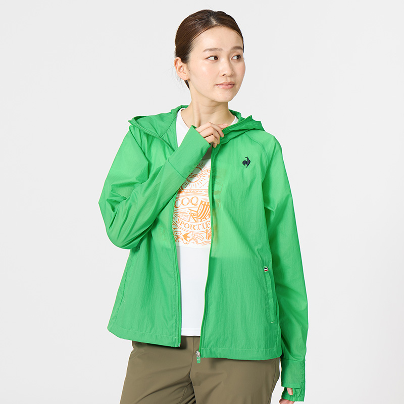 ランニングウェア　レディース　おすすめアイテム ポケッタブルUVカットウィンドジャケット_レディース ウォーキングジャケット