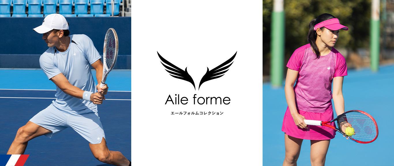 日比野菜緒選手、島袋将選手着用テニスウェア