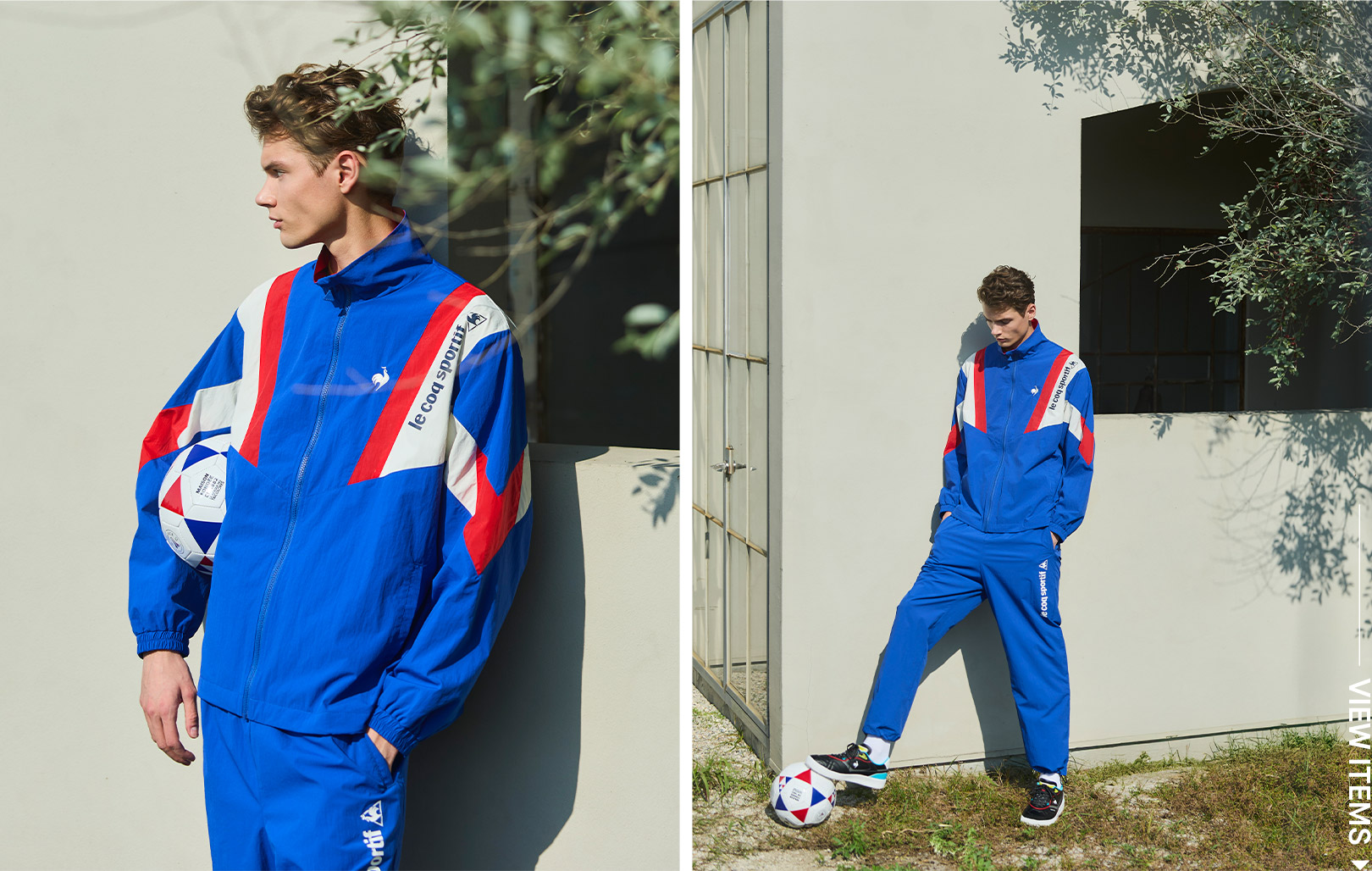 大人のスポーツカジュアルコーデ