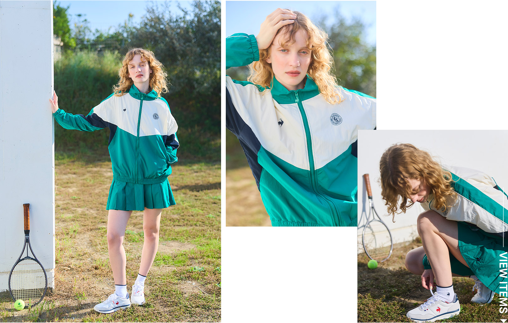 大人のスポーツカジュアルコーデ