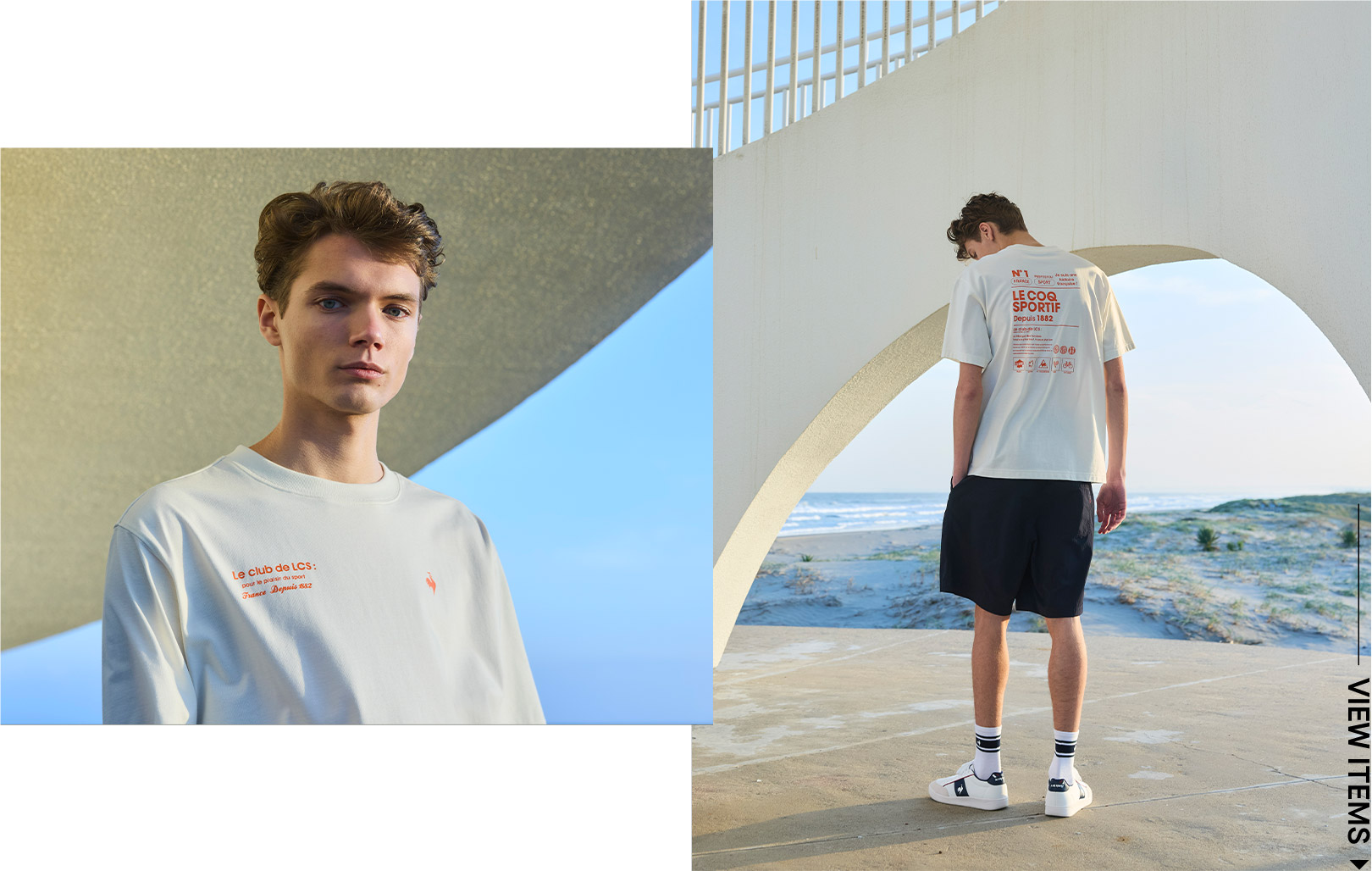 大人のスポーツカジュアルコーデ