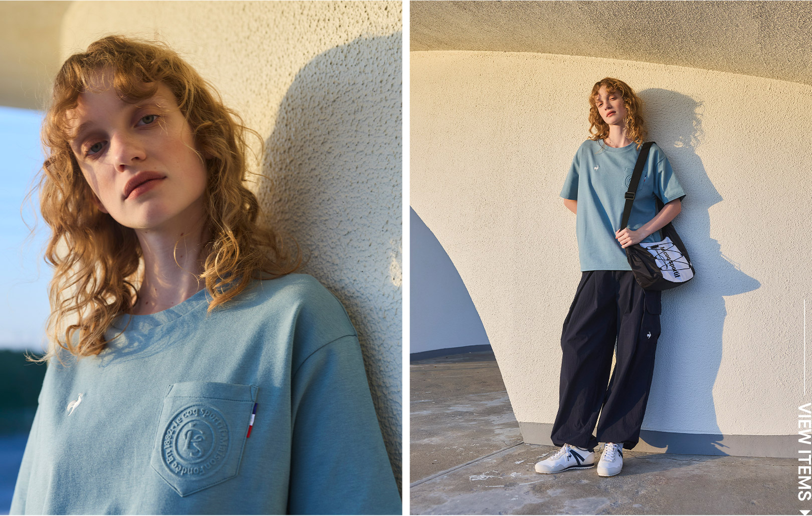 大人のスポーツカジュアルコーデ