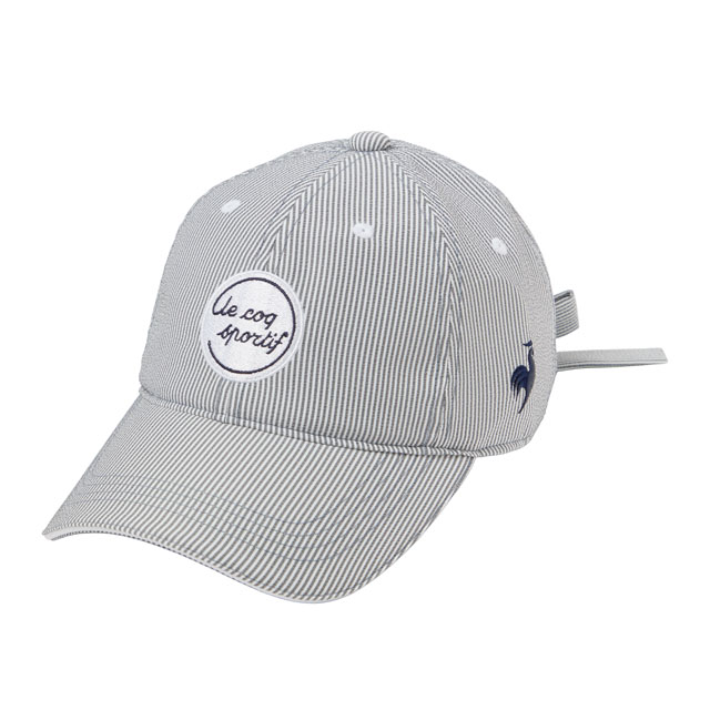 ゴルフウェア レディース レディースコーディネート ストライプ柄キャップ