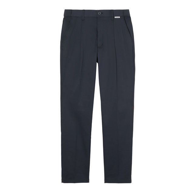 ゴルフウェアメンズ ウエストアジャスター付
ドビー無地ワンタックスラックス