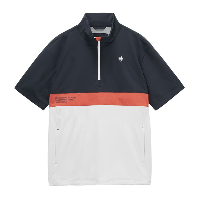 武井壮さん着用ウェア 花粉対策ハーフジップ半袖アウター