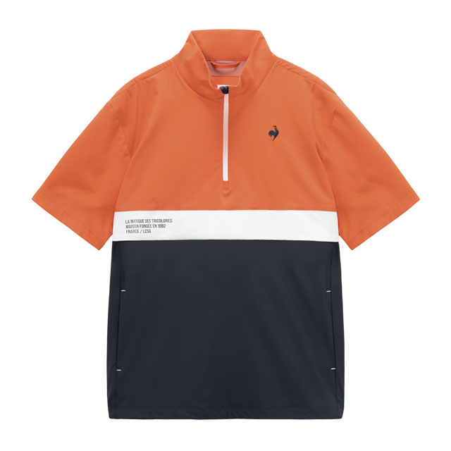 武井壮さん着用ウェア 花粉対策ハーフジップ半袖アウター