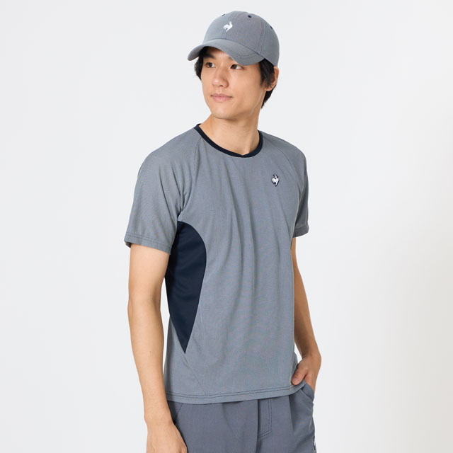 テニスウェア レディース おしゃれなエールフォルム　ゲームシャツ