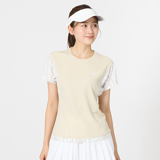 テニスウェア レディース おしゃれな 冷感ゲームシャツ