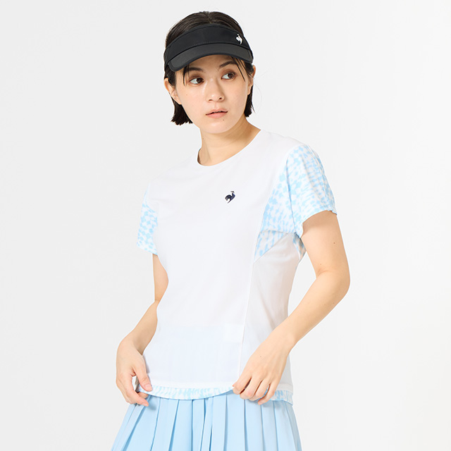 テニスウェア レディース おしゃれな 冷感ゲームシャツ