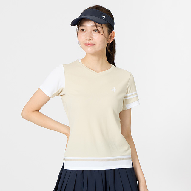 テニスウェア レディース おしゃれな 冷感ゲームシャツ