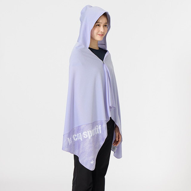 テニスウェア レディース おしゃれな 冷却ポンチョ