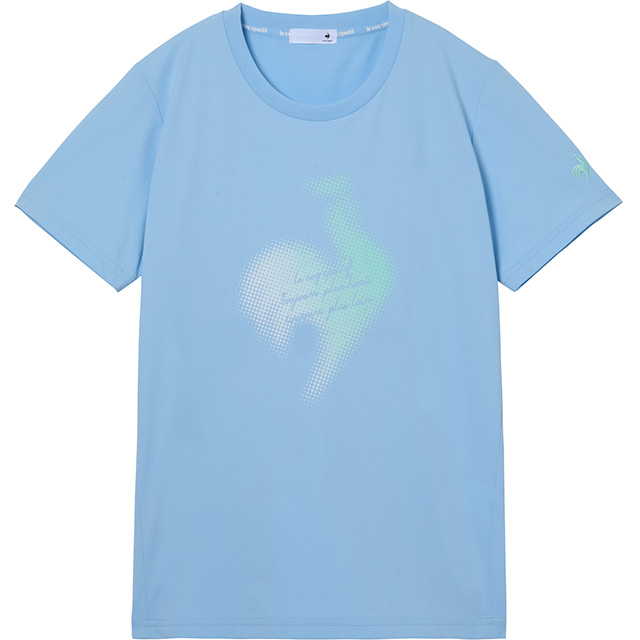 芳根京子さん着用のレディース春夏スポーツウェア。上品なフレンチモードの大人春コーデヘランカ半袖Tシャツ