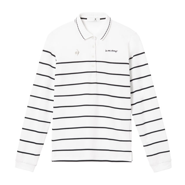 ゴルフウェア レディース 総柄半袖シャツ