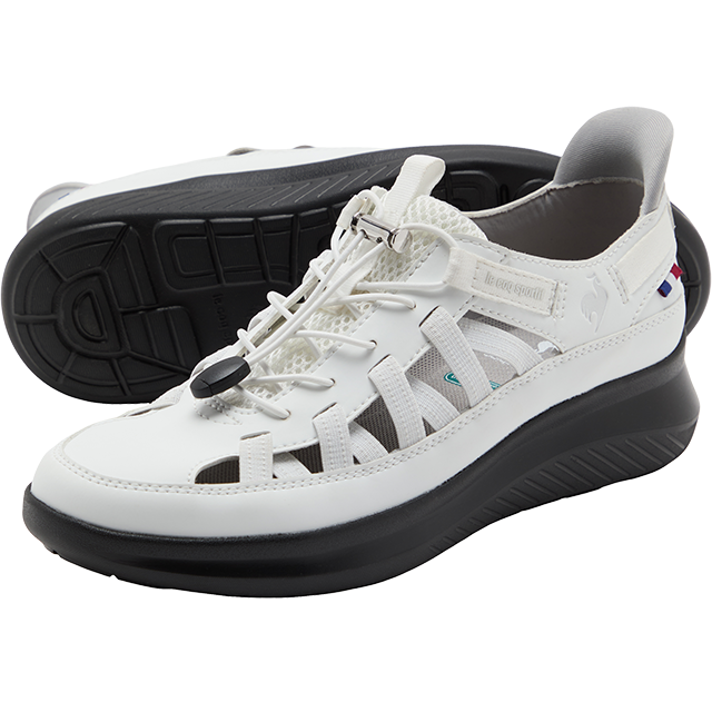 LCS マルヌ SS SI 手を使わずに履けるルコックのレディーススニーカー　さっと履けるネクステップ