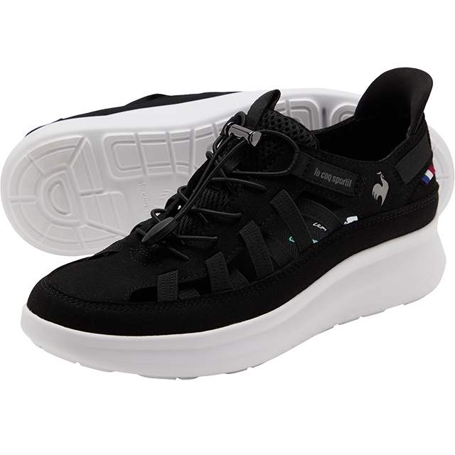 LCS マルヌ SS SI 手を使わずに履けるルコックのレディーススニーカー　さっと履けるネクステップ