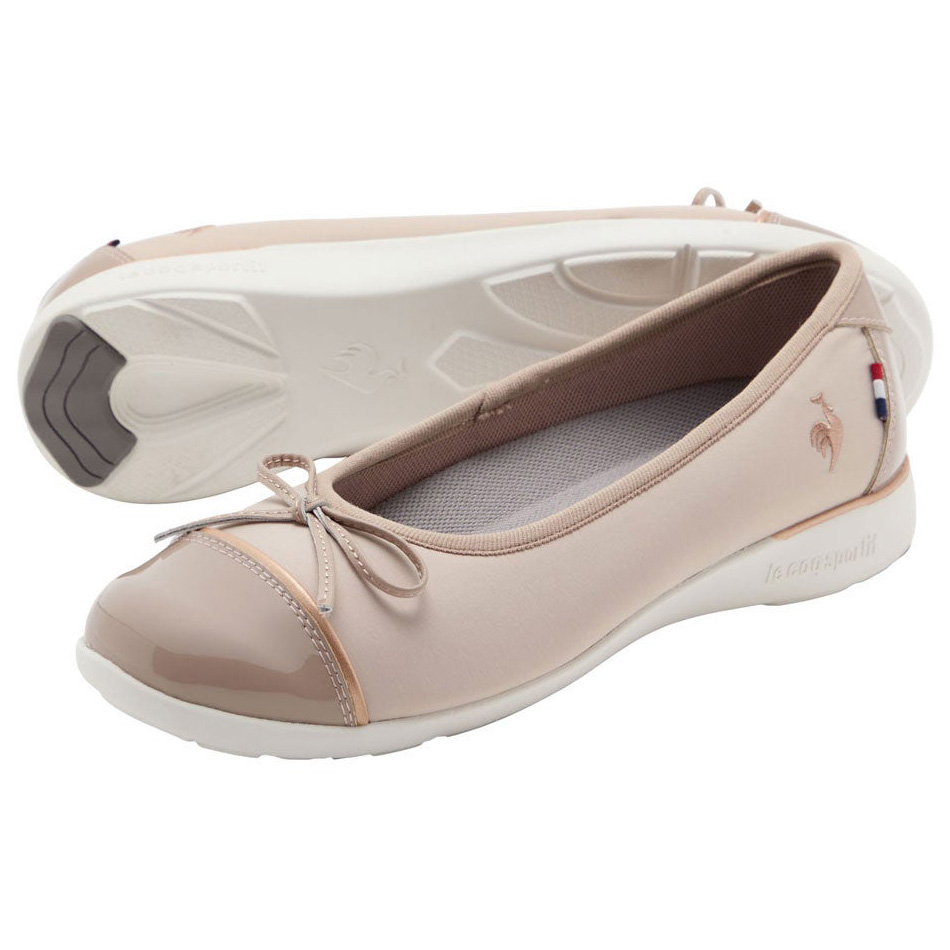 ルコックスポルティフの白スニーカー ラ LCS モンスリー