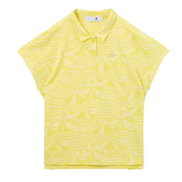 ワイドシルエット総柄半袖シャツ