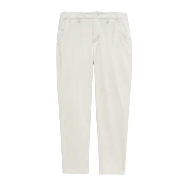 チェック柄9分丈パンツ