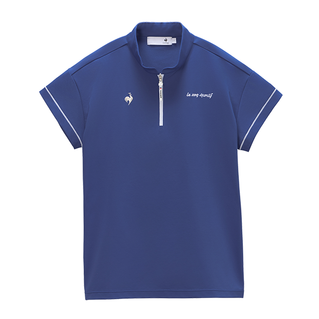 2026 SUUMER COLLECTION ワイドシルエット ハーフジップ半袖シャツ