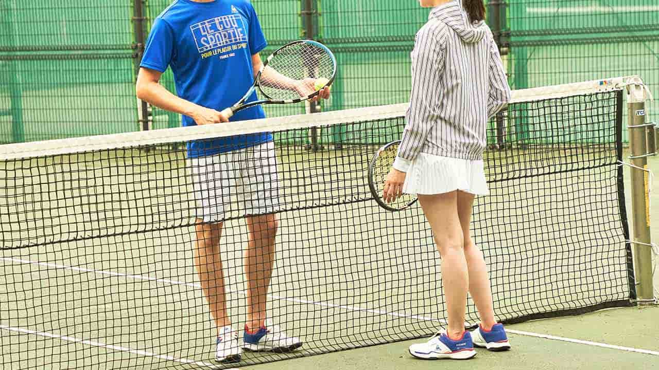 le coq sportif (ルコックスポルティフ)・半袖シャツ・パンツ・半袖シャツ・ストライプジャケット・プリーツスコート