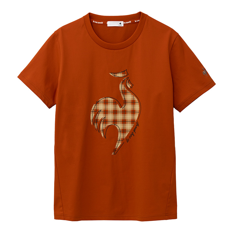 レッドサンスクリーン半袖Tシャツ　レディース
