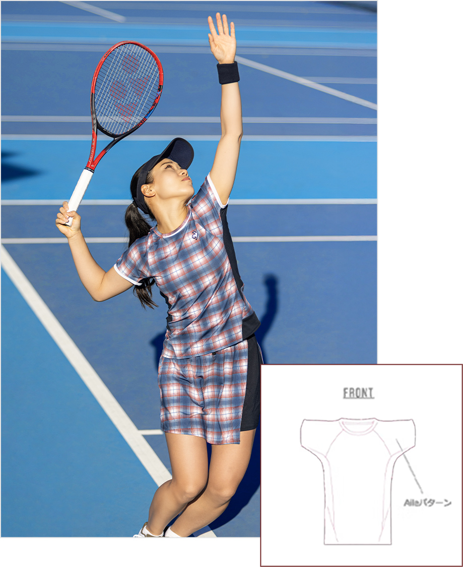 日比野菜緒選手、島袋将選手着用テニスウェア | ルコックスポルティフ