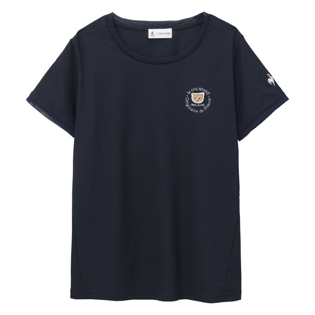 ポール アンド ジョー とルコックスポルティフのコラボレーション Tシャツ ネイビー