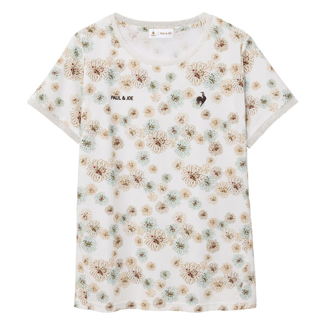ポール アンド ジョー とルコックスポルティフのコラボレーション Tシャツ ホワイト