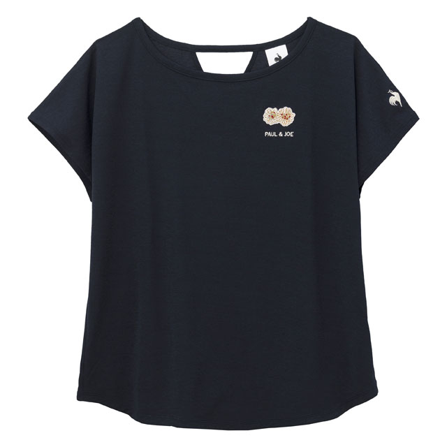 ポール アンド ジョー とルコックスポルティフのコラボレーション Tシャツ ネイビー