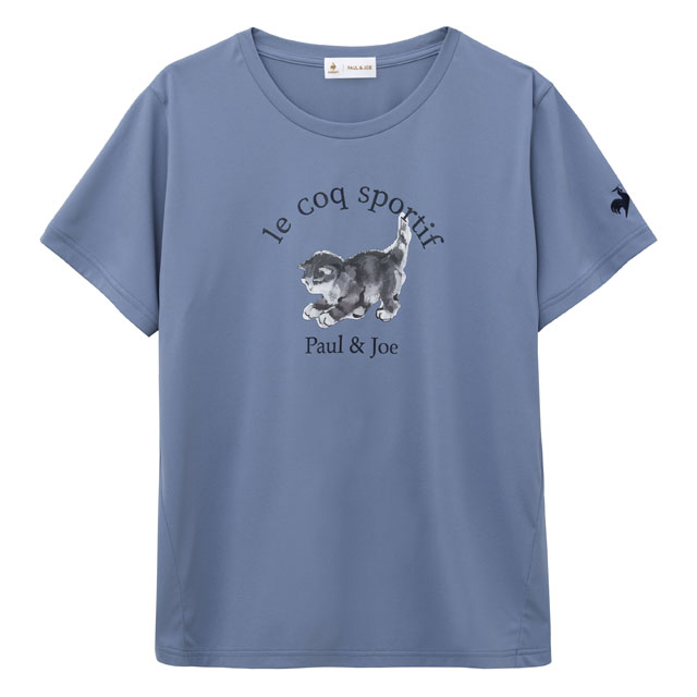 ポール アンド ジョー とルコックスポルティフのコラボレーション Tシャツ ブルー