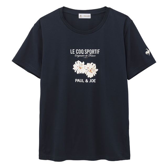 ポール アンド ジョー とルコックスポルティフのコラボレーション Tシャツ ネイビー