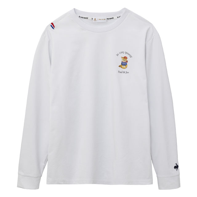 ポール アンド ジョー とルコックスポルティフのコラボレーション Tシャツ ホワイト