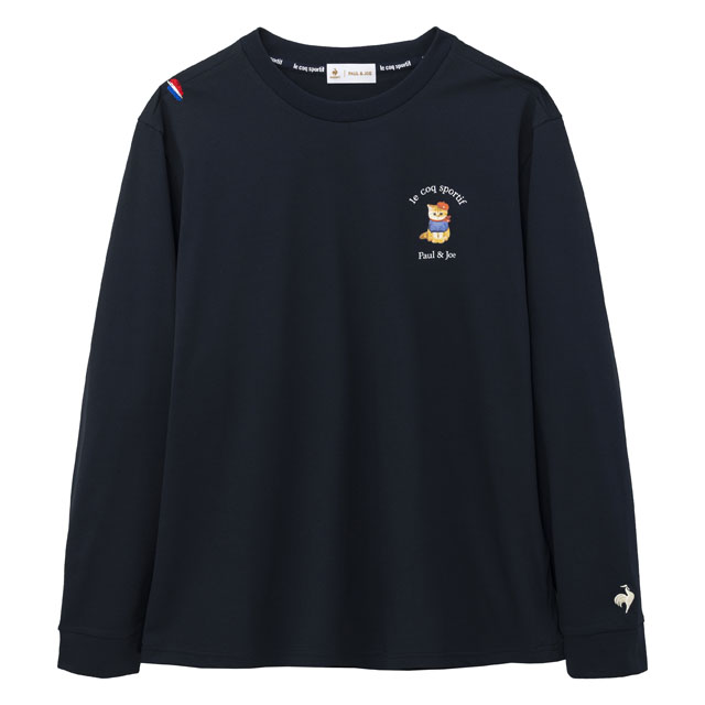 ポール アンド ジョー とルコックスポルティフのコラボレーション Tシャツ ネイビー