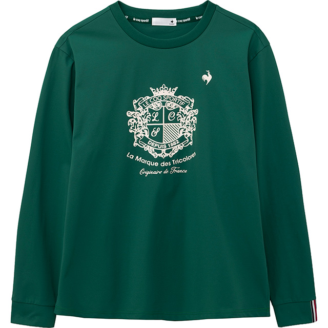 大人のスポーツカジュアルコーデ サンスクリーン長袖Tシャツ