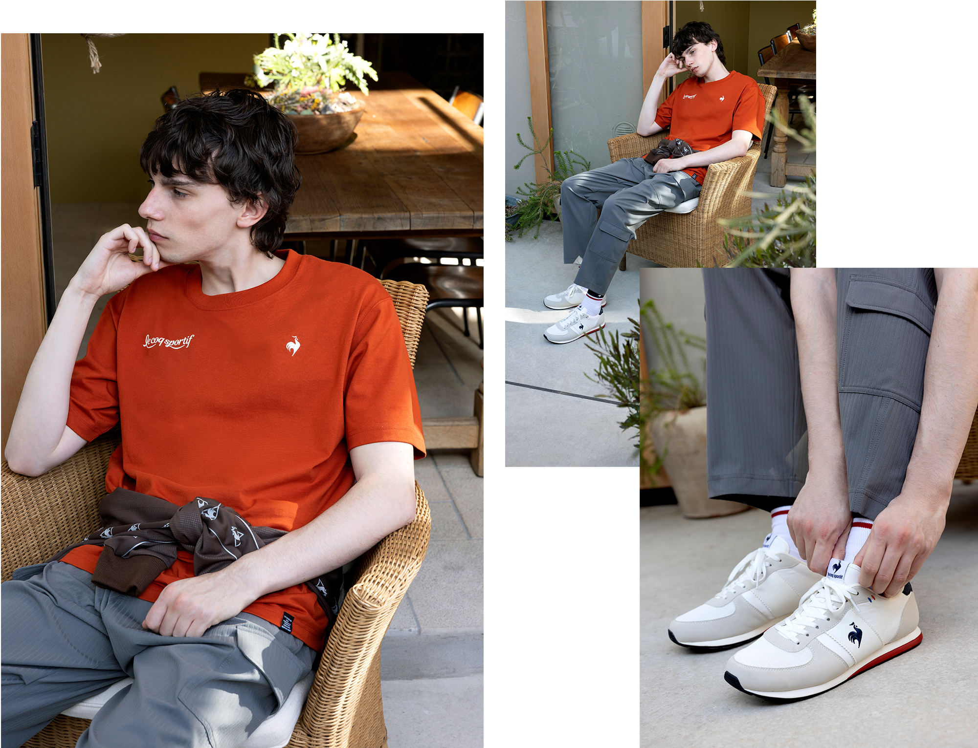 大人のスポーツカジュアルコーデ LOOK