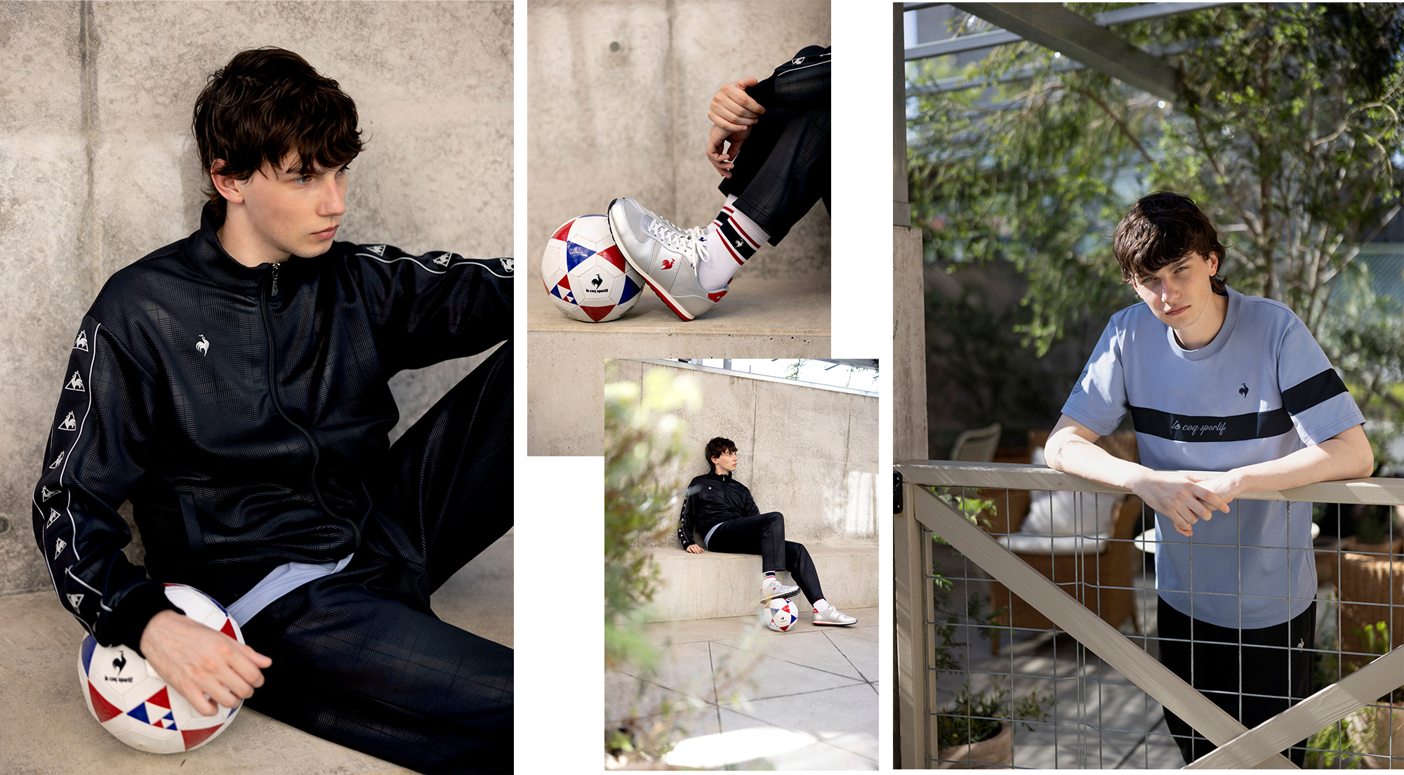 大人のスポーツカジュアルコーデ LOOK