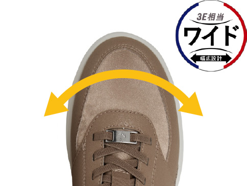 さっと履ける軽量スリッポンスニーカー LCS ローヌ SI