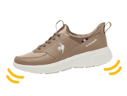 さっと履ける軽量スリッポンスニーカー LCS ローヌ SI