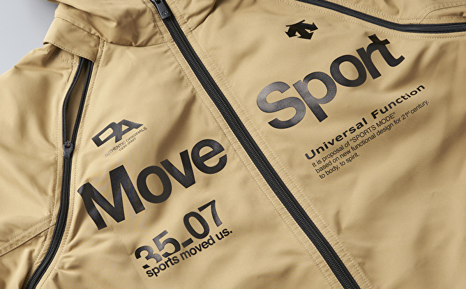 Move Sport15周年限定ウインドブレーカー