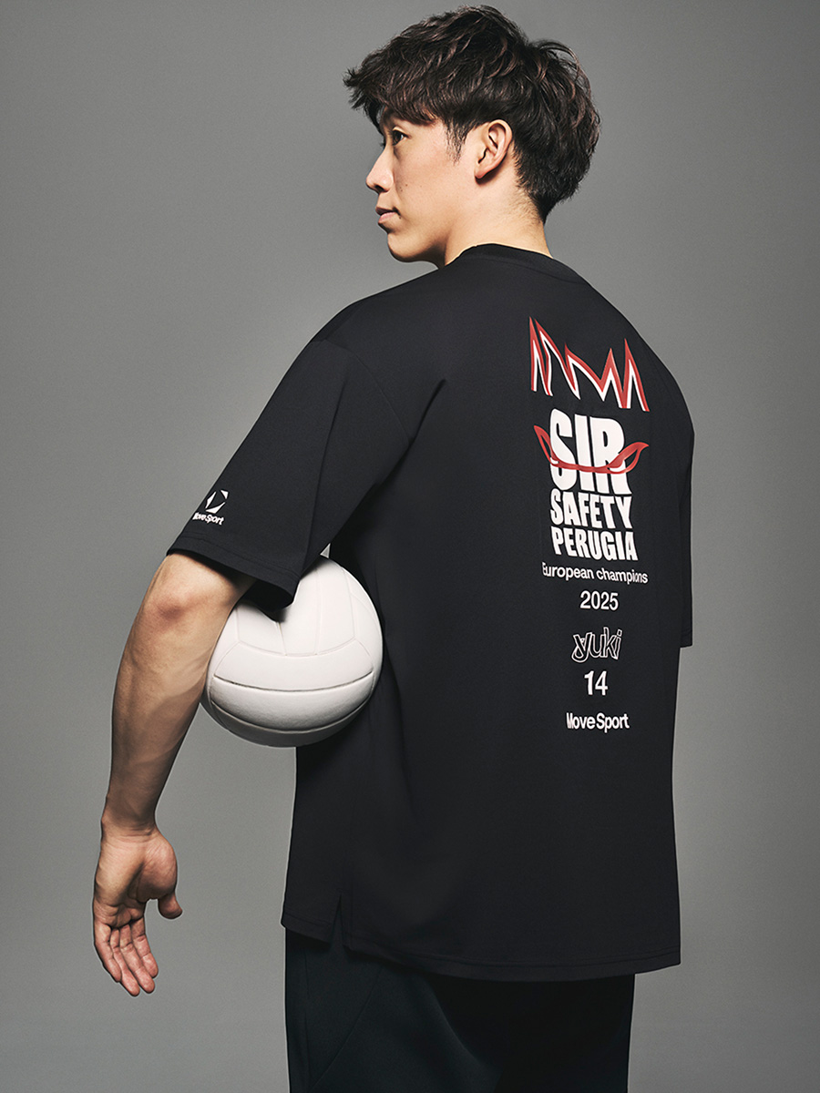 石川祐希コラボ バレーボールウェア Tシャツバックプリント